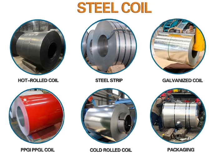 Hot Rolled Coil Stock Thickness 1.4mm 1.6mm 1.8mm Ss400 Q235 Q345 Carbon Steel Coil