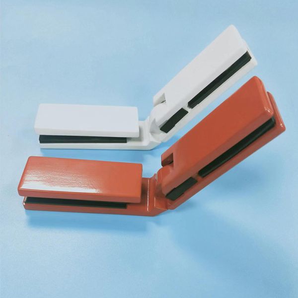 High Strength Stainless Shower Door Hinges Erosion Resistant Waterproofing