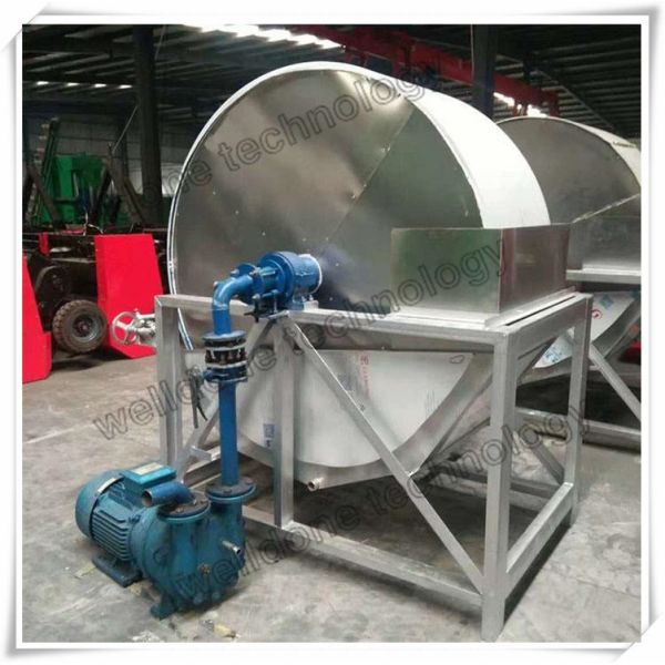 Stainless Steel Auxiliary Equipment Automatic Starch Vacuum Drum Filter For Food Industry
