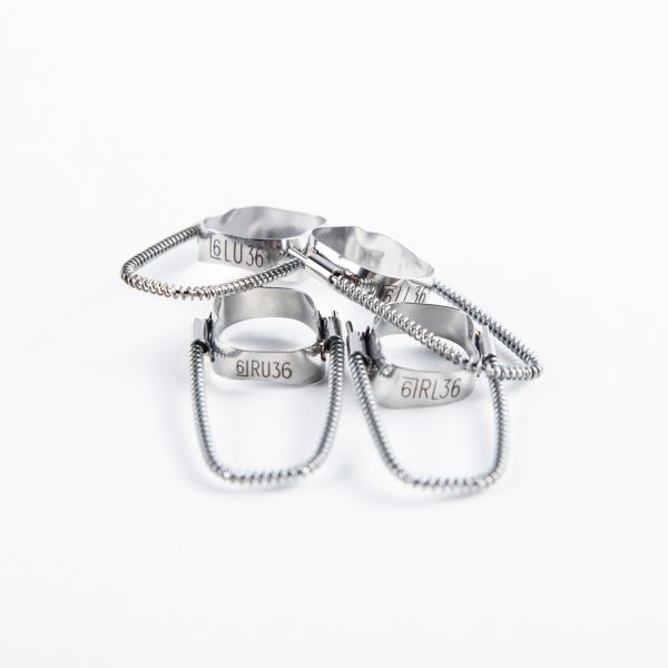 Produits dentaires en métal certifiés MFDS Vente limitée sur le dispositif d'espace molaire 1ère en plusieurs tailles pour la préservation de l'écart