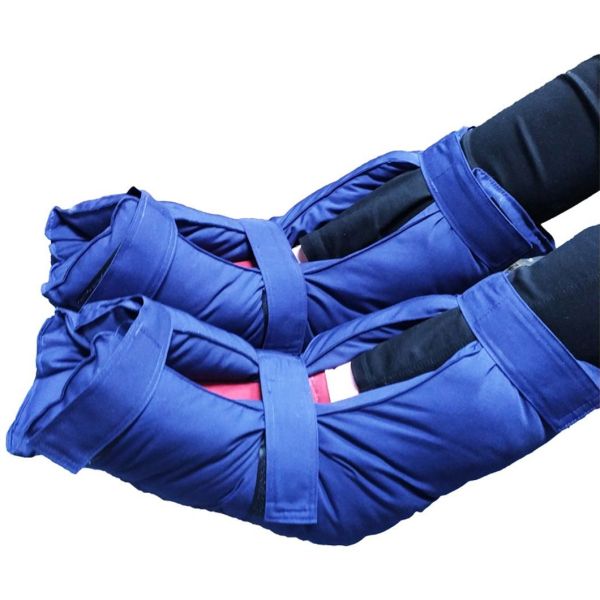 32*18cm Blue Patient Safety Devices Heel Protector Pillow For Bedridden Patients Anti Pressure Sore