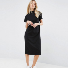 Платье футболки плеча нашивки женщин пристойное каменное тройное с тонким телом