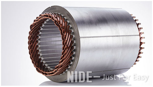 Cadena de producción del estator del motor del alambre plano de la horquilla para el vehículo de la nueva energía