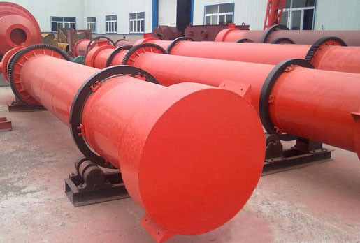 Small chicken farm rotary dryer