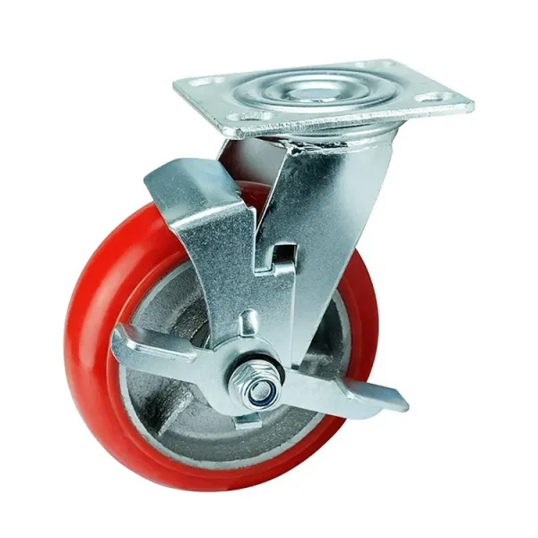 4×4.5インチプレート付きの重荷車輪