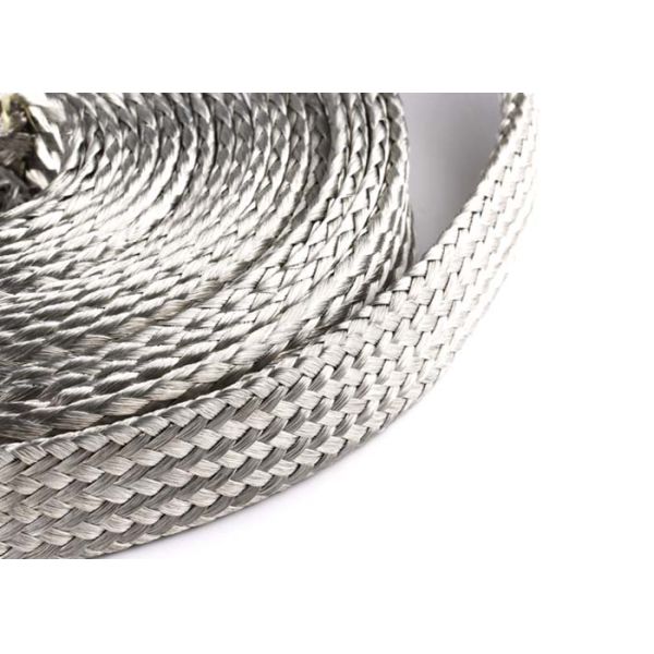 High Physical Strength Stainless Steel Overbraid Hose Covering Halogen Free