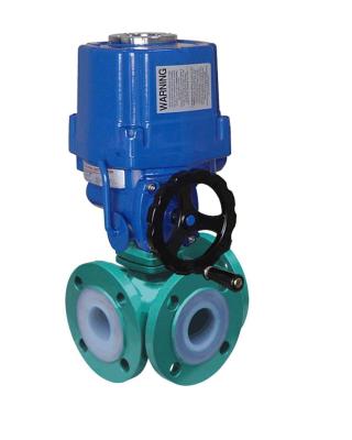 High Strength PTFE Lined Valves Cracking Resistance API 6D ASME B16 Standard