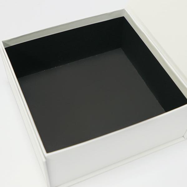 Hot Stamping Recyclable 157g 1.5mm Art Paper White Rectangle Box