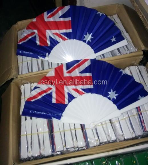 Rainbow Stripes Folding Hand Fan for Event Cruise Club Music Festival Rave Parade Gay Pride LGBT