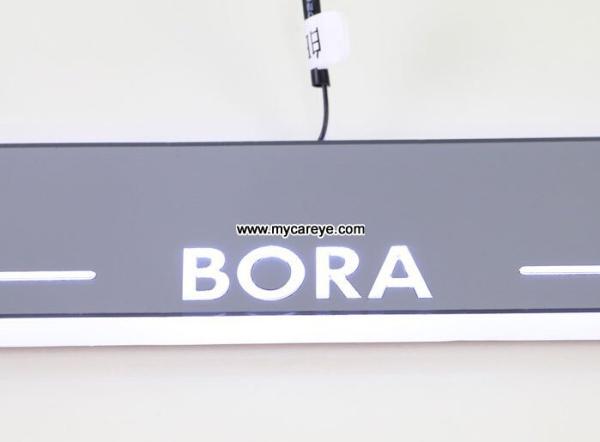 Volkswagen VW Bora car moving door floor lights LED door scuff plate light