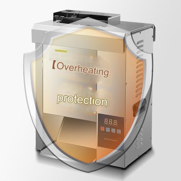 Round Commercial Vertical Contact Burger Bun Toaster for Food Industry Equipment