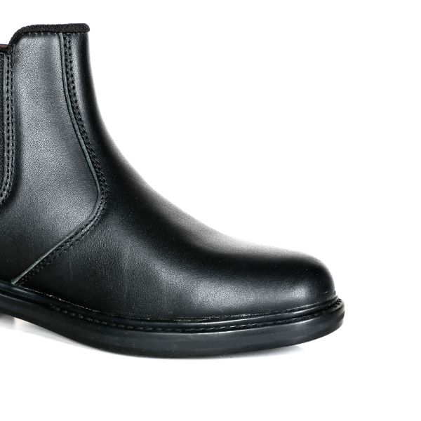 Zapatos de seguridad de cemento resistentes al aceite impermeables con cordón de cierre Zapatos de cuero genuino de calidad