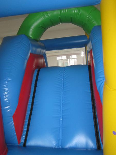 Hansel Hot Selling Sea World Inflatable Mini Bouncer with Obstacle for Kids