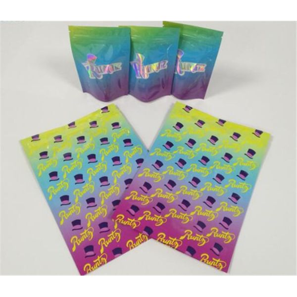 Food Grade Herbal Incense Packaging Stand Up Pouch Printed k Bag Customized