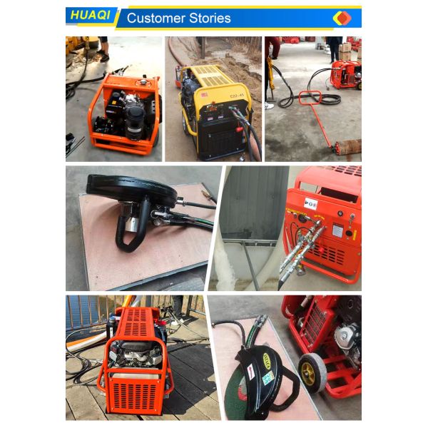 Гидравлическая земляная шлифовка 35 HP Гидравлическая электростанция с емкостью гидравлического бака 17,2 л