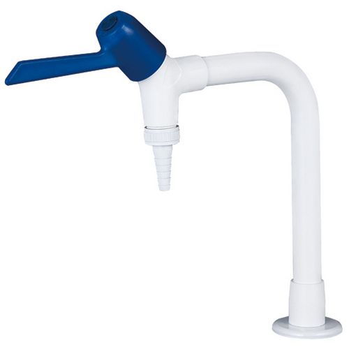 Water Saver Laboratory Fittings , 90 Degrees Swing Gooseneck Lab Faucet