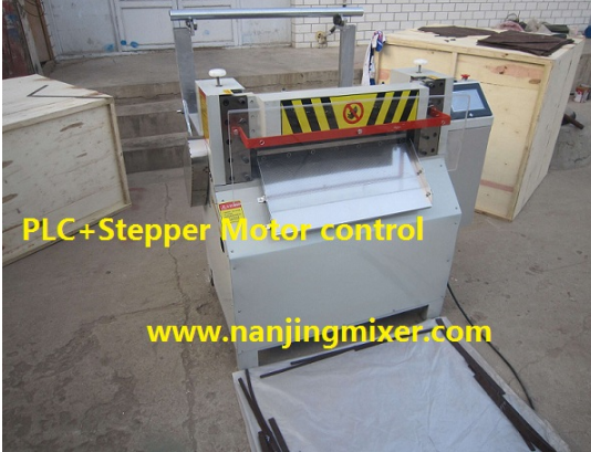 automatic  epdm rubber double strip cutting machine price