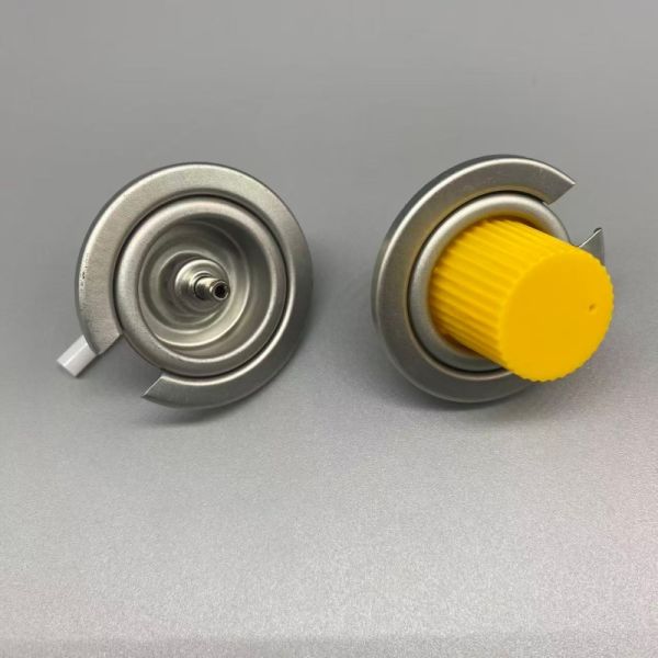 Durable Tinplate Butane Gas Stove Valve for Culinary Torches Canisters