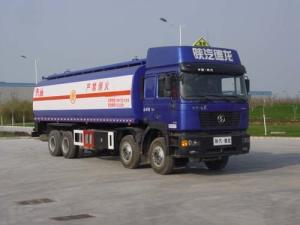 25m3 Volume Used Tanker Trucks , Used Fuel Oil Trucks EURO IV Emission Standard