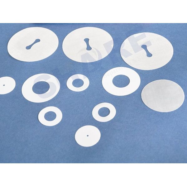 Disque en maille de filtre en polyester de 25 microns pour l'analyse de la propreté en laboratoire