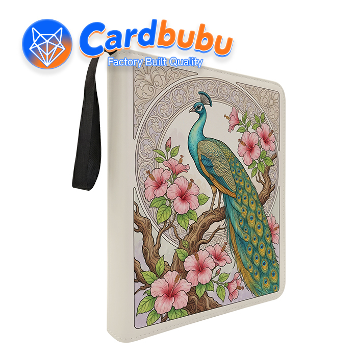 OEM MTG  Trading Card Binder Customer'S Logo Game Companies 4 Pocket Binder