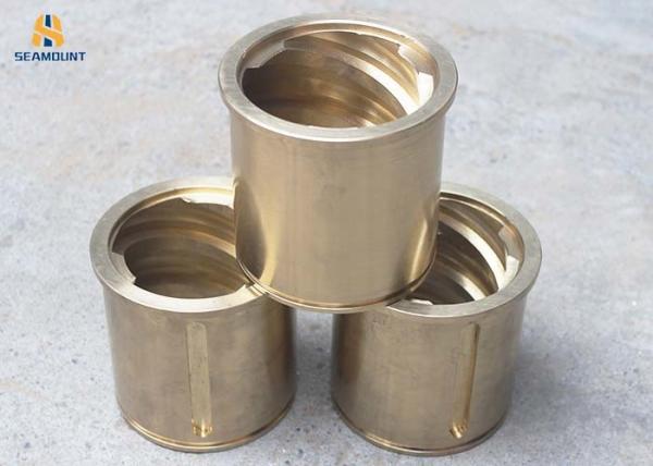 CNC Machining Bronze Sleeve Nut Mechanical Copper Metal Nut For Long Life