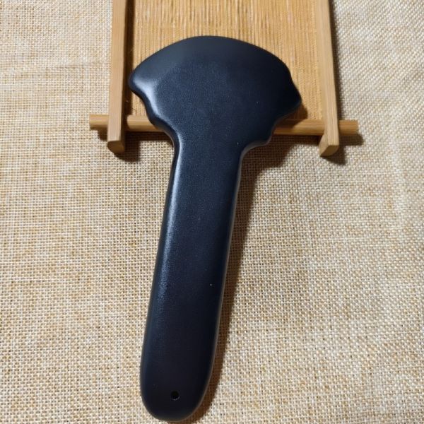 Power Source Plug-in Bian Stone Gua Sha Scraping Board for Back Massage and Lymphatic Drainage Body Meridian Brush Included