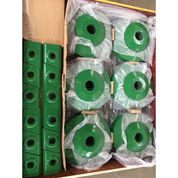 High Manganese Steel Distributor Plate for Barmac VSI B7150 Crusher in Energy Mining