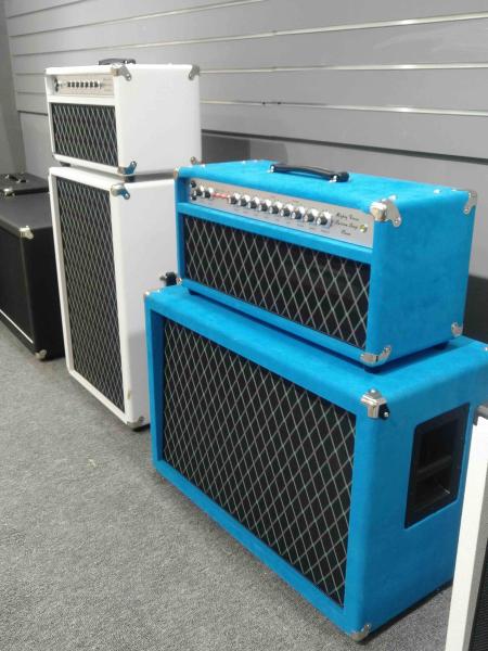 Custom Amplifier Deluxe Handwired Steel String Singer SSS Guitar Amplifier Head 50W with Kinds Tolex Option