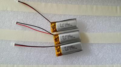 601230 caixa negra alta & de baixa temperatura IEC62133 do carro de bateria do polímero do lítio de 160mAh 3.7V