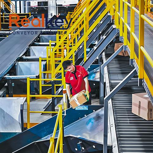 Heat Resistant Narrow Belt Sorter Easy Maintain For Grocery Logistics