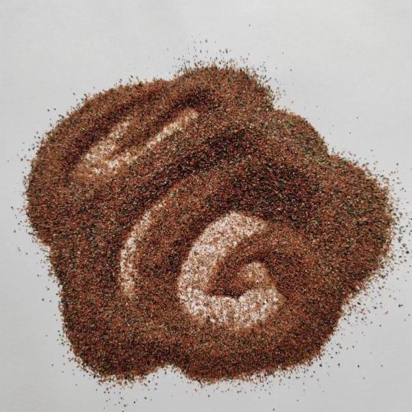 CNC waterjet cutting Abrasive medium Garnet sand 60 mesh HS code 25132000 washed filtration