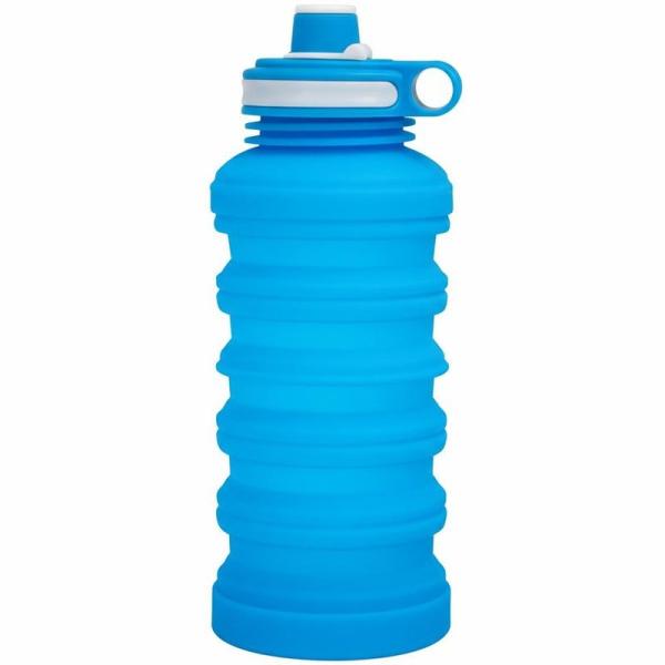 Bouteille d'eau pliable en silicone 580 ml sans BPA, pliable, 78x220 mm