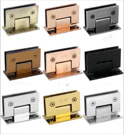 Copper Custom Frameless Shower Flipper Panel Hinges Two Way Glass To Glass Shower Hinge