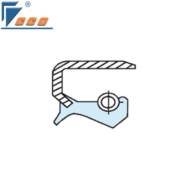 Nitrile Rubber Fluorine Rubber Lip Type Oil Seal Oil Resistant Dust Proof