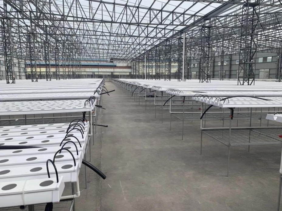 НФТ гидропонические каналы растений для выращивания ПВХ пластиковые трубы для оптимального роста