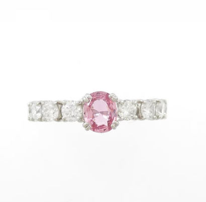 Сапфир сырой драгоценный камень Лабораторный изготовленный Падпарадша Сапфир Роза Сапфир высокая твердость Для ювелирных целей