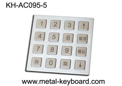 4 X 4 Matrix Door Access Keypad with Rugged Stainless Steel Material