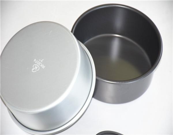 Utensílios de cozinha RK China Foodservice NSF Esmalte antiaderente fundo solto Forma de bolo de queijo