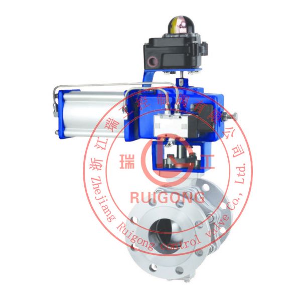 Статическое шарикового клапана ZSHO ZG25 1.6Mpa пневматическое регулируя анти-