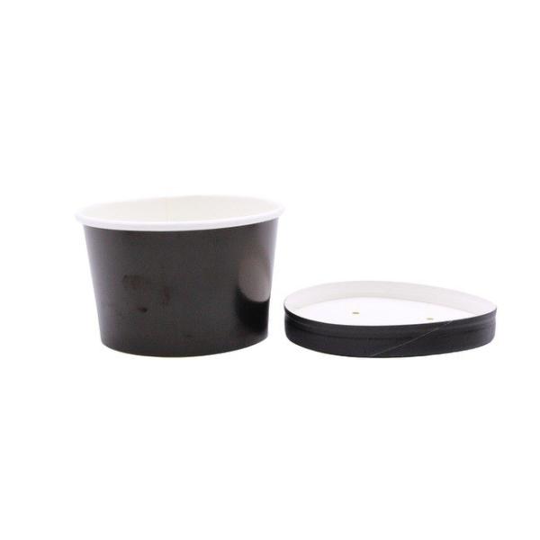 Customized Food Grade Paper Salad Bowls With Lids Disposable Hot Bowls