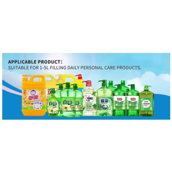 Advanced Tracking Type Piston Filling Machine For Hand Sanitizer Production