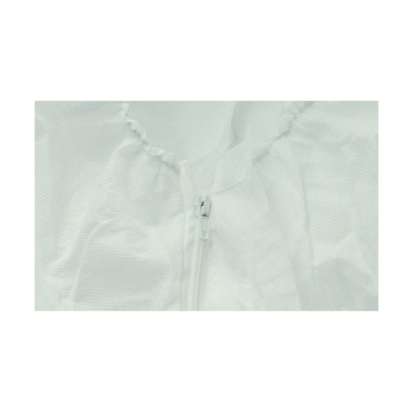 50GSM Full Body Protection Suit / White Disposable Protective Clothing