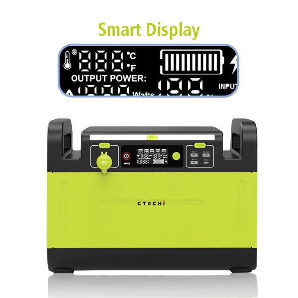 OEM ODM LiFePO4 литийная батарея 500w портативная солнечная электростанция генератор литий с светодиодным дисплеем