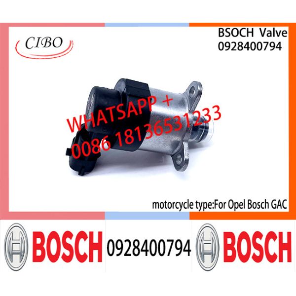 Válvula de controle 0928400794 da válvula 0928400794 de BOSCH DRV para Opel Bosch GAC