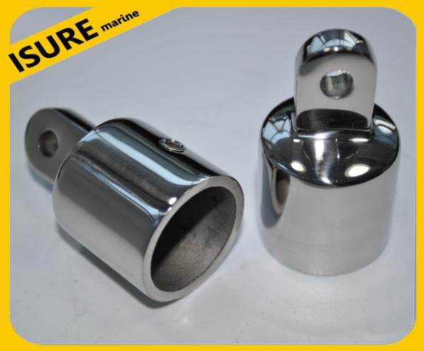 Bimini Top  Boat Shade Cover Top Fitting Top Cap stainless steel