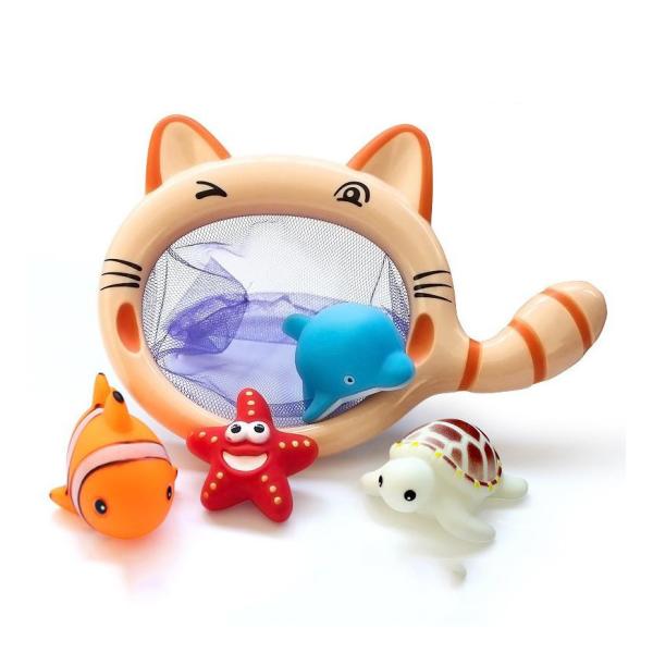 Toilets Baby Bath Time Toys , Swimming Floating Bath Toys Colorful Candy Colors