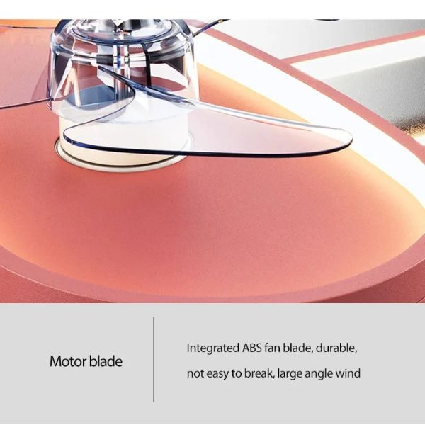 Kids Children Room LED Ceiling Fans Dimmable Remote Control Creative Plane Ceiling Fan With LED Light (WH-CLL-64)