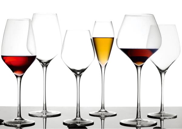220ml 24cm Lead Free Crystal Champagne Glasses Vintage Laser Etching