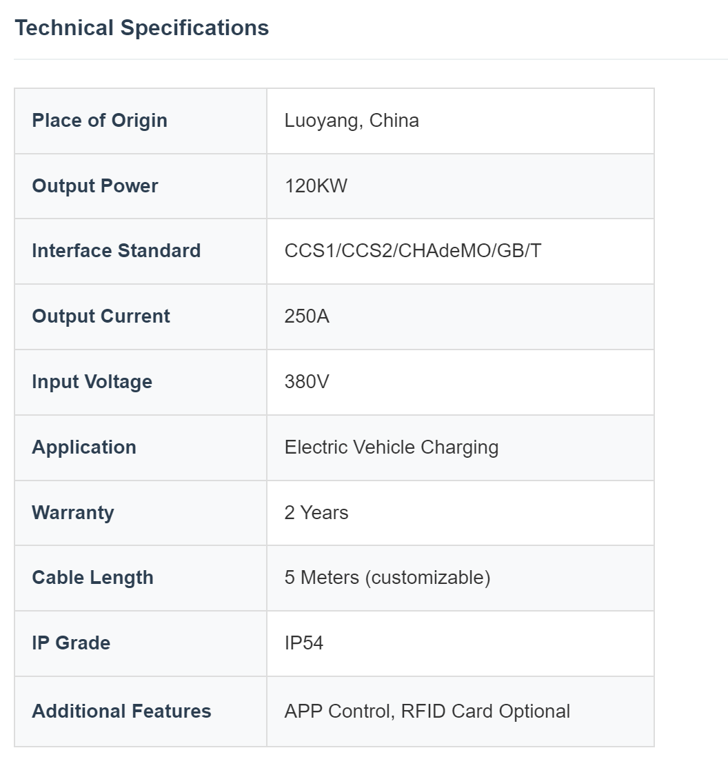 Swing-arm Commercial EV Charging Pile, Low O&M, Anti-crush Suspended Cable